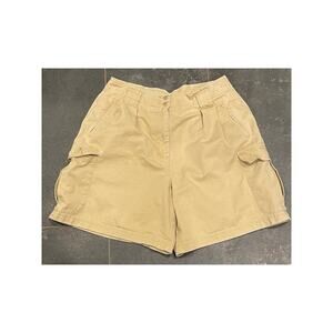 Telluride Clothing Co Khaki shorts ladies 12 100% cotton